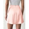 image:imageCicy Bell Womens Satin Mini Skirt Casual High Waisted Side Slit Aline Work Skirts with ShortsPink