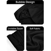 image:imageCicy Bell Womens Bubble Mini Skirt Casual Elastic Waist Y2k Puffy Summer Aline Skirts SkortsBlack