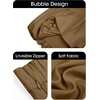 image:imageCicy Bell Womens Bubble Mini Skirt Casual Elastic Waist Y2k Puffy Summer Aline Skirts SkortsBrown