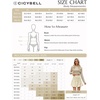 image:imageCicy Bell Womens Bubble Mini Skirt Casual Elastic Waist Y2k Puffy Summer Aline Skirts SkortsSky Blue