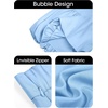 image:imageCicy Bell Womens Bubble Mini Skirt Casual Elastic Waist Y2k Puffy Summer Aline Skirts SkortsSky Blue