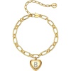 Gold Letter B