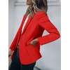 image:imageCicy Bell Womens Casual Blazers Open Front Long Sleeve Work Office Suit Jackets BlazerBright Red