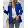 image:imageCicy Bell Womens Casual Blazers Open Front Long Sleeve Work Office Suit Jackets BlazerSea Blue