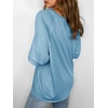 image:imageCicy Bell Womens Oversized TShirts Summer Crew Neck Half Sleeve Tunic Tops Casual Loose Fit Basic Tee ShirtLight Blue