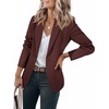 image:imageCicy Bell Womens Casual Blazers Open Front Long Sleeve Work Office Suit Jackets BlazerCoffee