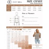 image:imageCicy Bell Womens Half Sleeve Cardigan Sweaters Button Oversized Outfits  CroppedLightweightRibbed Knit Loose Fit Versatile for Summer FallCoffee