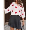 image:imageCicy Bell Womens Half Sleeve Cardigan Sweaters Button Oversized Outfits  CroppedLightweightRibbed Knit Loose Fit Versatile for Summer FallWhite1