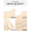 image:imageCicy Bell Womens Pleated Peplum Tank Tops Fitted Blouses Fall Sweaters  Babydoll Tops for WomenFitted Ribbed KnitCrew NeckSummer Sleeveless VestsBusiness CasualGoing Out Trendy OutfitLight Purple