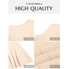 image:imageCicy Bell Womens Pleated Peplum Tank Tops Fitted Blouses Fall Sweaters  Babydoll Tops for WomenFitted Ribbed KnitCrew NeckSummer Sleeveless VestsBusiness CasualGoing Out Trendy OutfitBeige