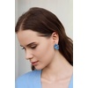 image:imageCicy Bell 18k Gold Plated Enamel Flower Earrings for Women  Summer Boho Statement Stud Cubic Zirconia Trendy Jewelry GiftsGold