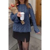 image:imageCicy Bell Womens Oversized Cable Knit Sweaters Fall Casual Long Sleeve Crewneck Chunky Loose Fit Pullover TopsNavy