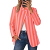 Color Block-pinkish Orange