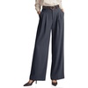 image:imageCicy Bell Womens Wide Leg Dress Pants Business High Waisted Pleated Pants  Wear to Work Trendy Casual Work Office Palazzo Pants Loose FitNavy