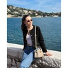 image:imageCicy Bell Womens Cropped Tweed Blazers Jacket Collarless Button Down Coats  Business Dressy Casual Trendy Work Office Fall Winter Spring FashionBlack