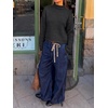 image:imageCicy Bell Womens Cropped Sweater Rolled Neck Knit Fall Pullover TopsBlack