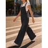 image:imageCicy Bell Womens Bib Denim Overalls Adjustable Straps Flared Jean JumpsuitBlack